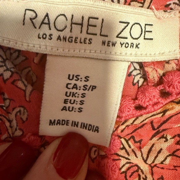 Rachel Zoe 3/4 Sleeve Boxy Blouse - Picture 6 of 6